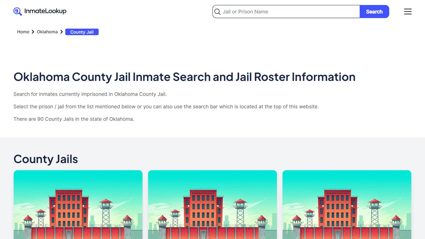 Oklahoma County Jail Inmate Search | Inmate Lookup
